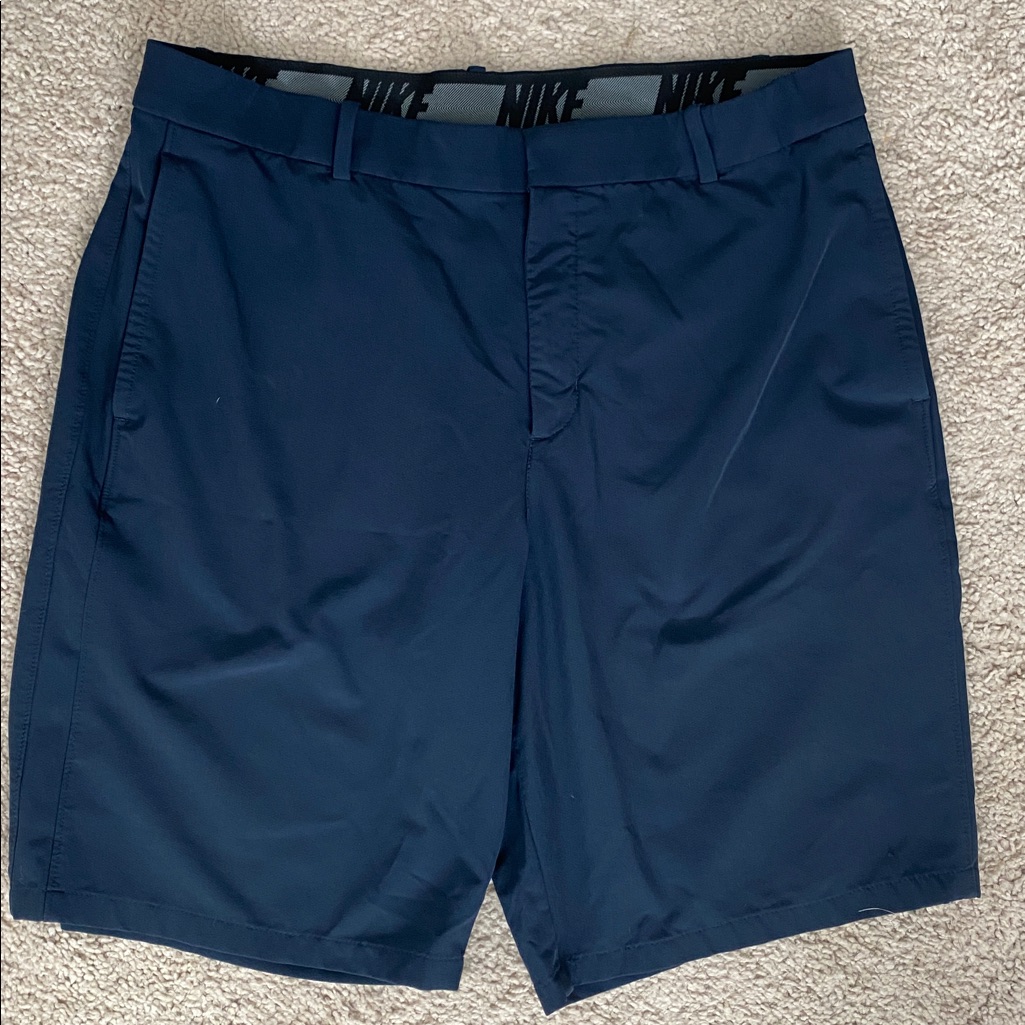Navy Nike Mens Golf Shorts